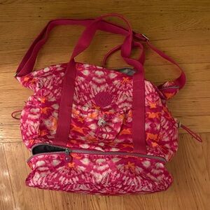 Stylish Pink and Orange Women's Bag